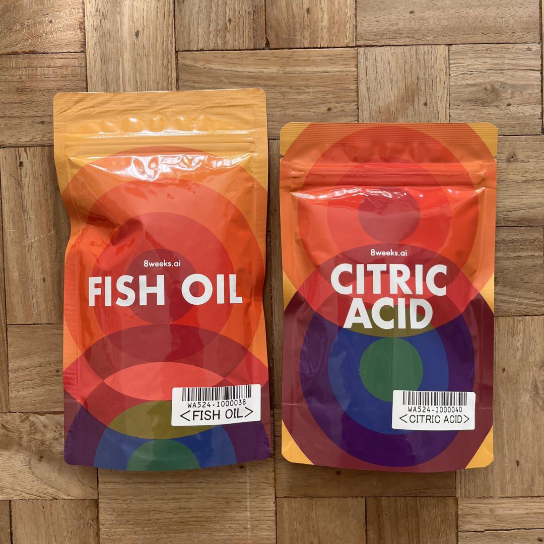 【新品未使用】FISH OIL フィッシュオイル 8weeks.ai