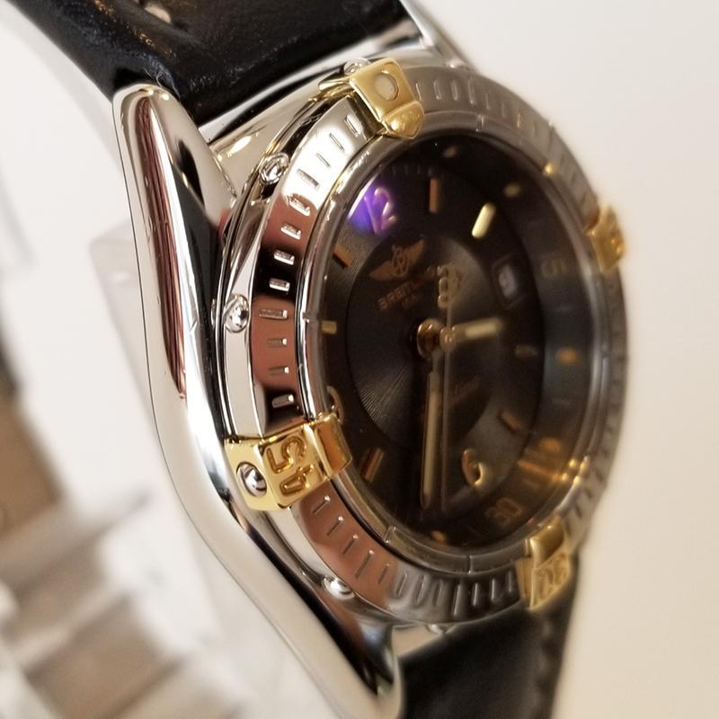 電池交換済 ブライトリング BREITLING カリスティーノ B52045