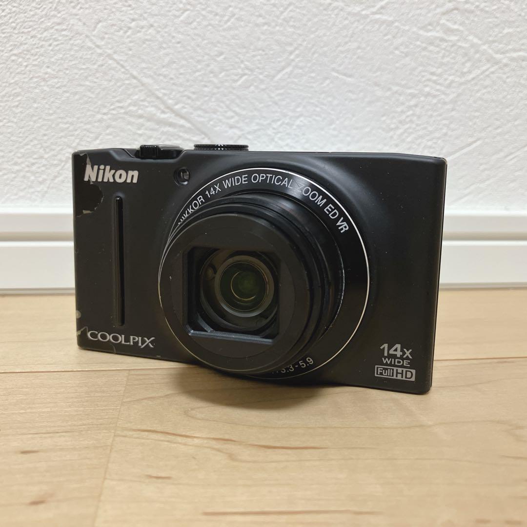 【箱付き】Nikon COOLPIX S8200 デジカメ ブラック