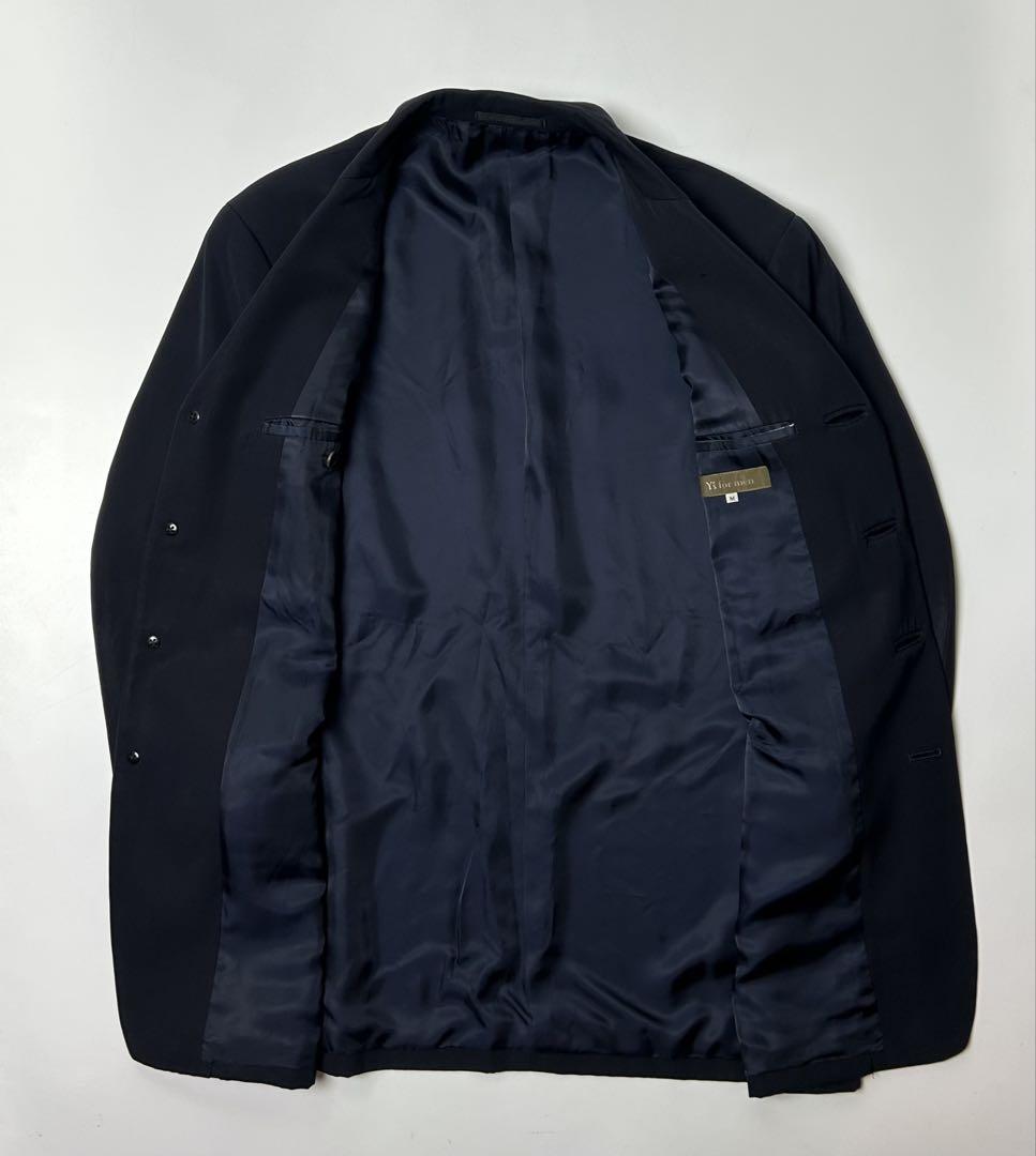 Y’s for men 1998 ネイビー テーラードジャケット ギャバジン　M