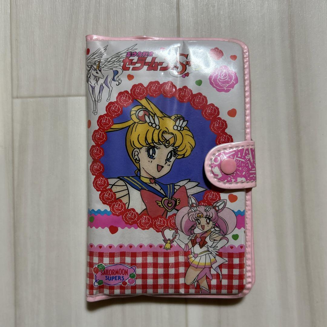 セーラームーン 美少女戦士セーラームーン 手帳 手帳カバー ノート 昭和レトロ