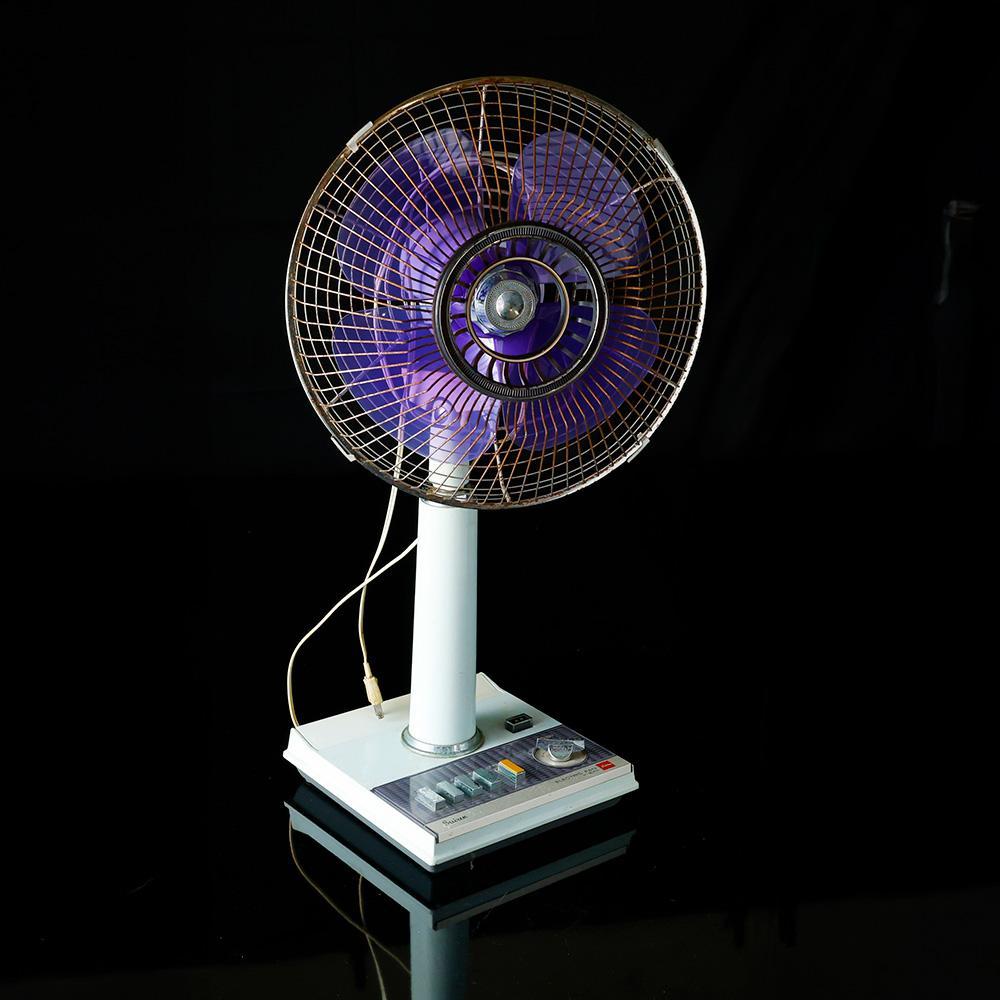 東芝　TOSHIBA 扇風機　H-30AL レトロ 東芝 - TOSHIBA レトロ扇風機 H-30AW かわいい扇風機 昭和家電