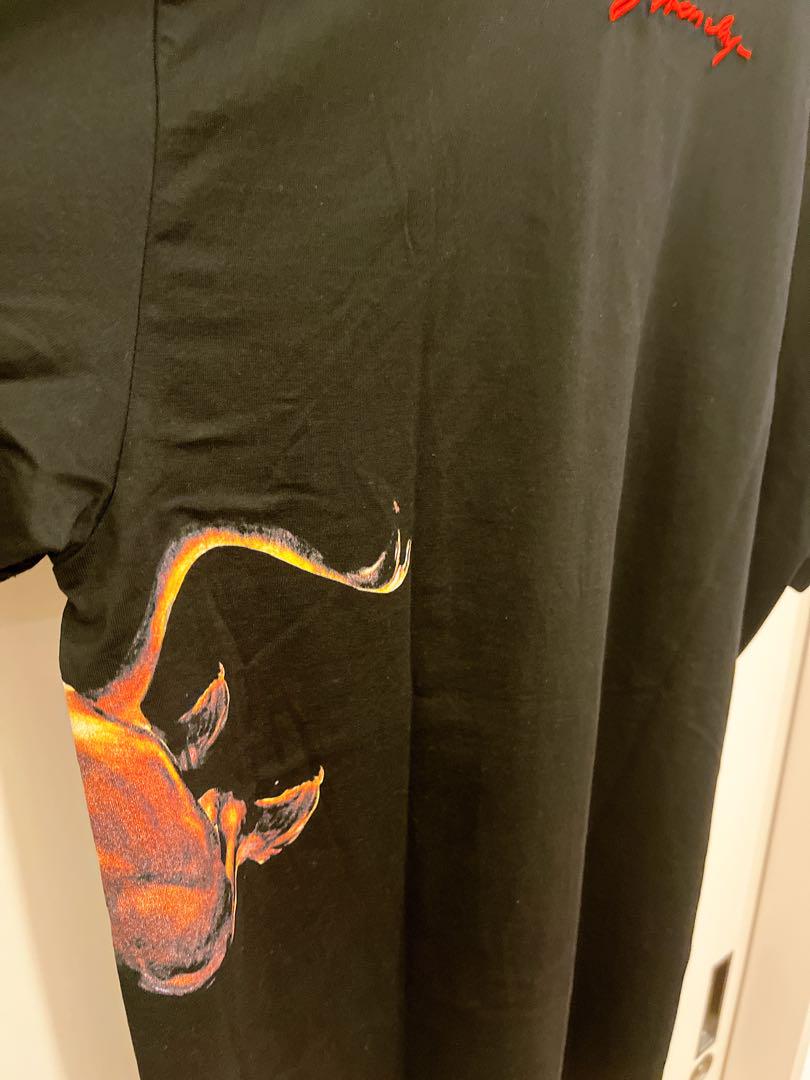 20SS GIVENCHY ライオンプリント オーバー サイズ Tシャツ S