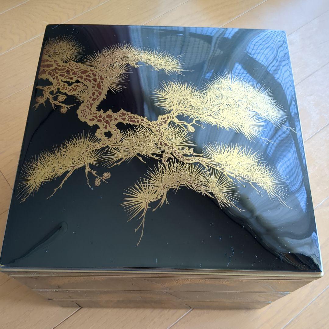 重箱  3段  松22