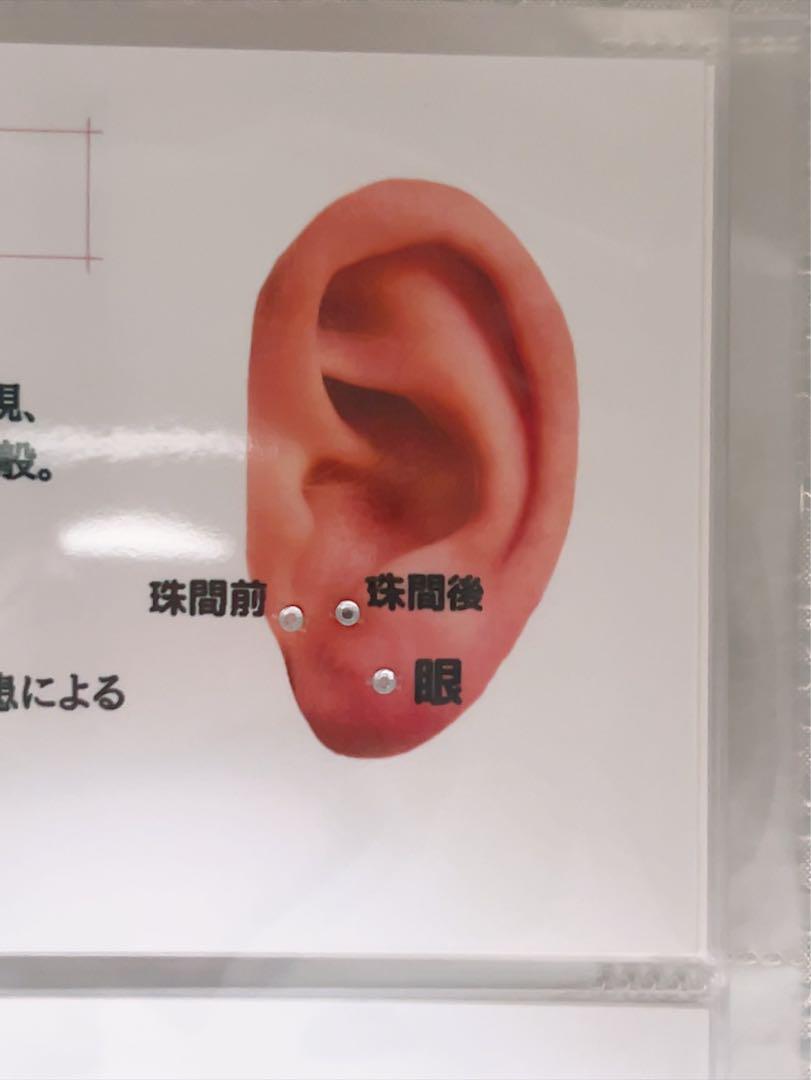 耳つぼジュエリー　ツボガイドブック(クリスタル)