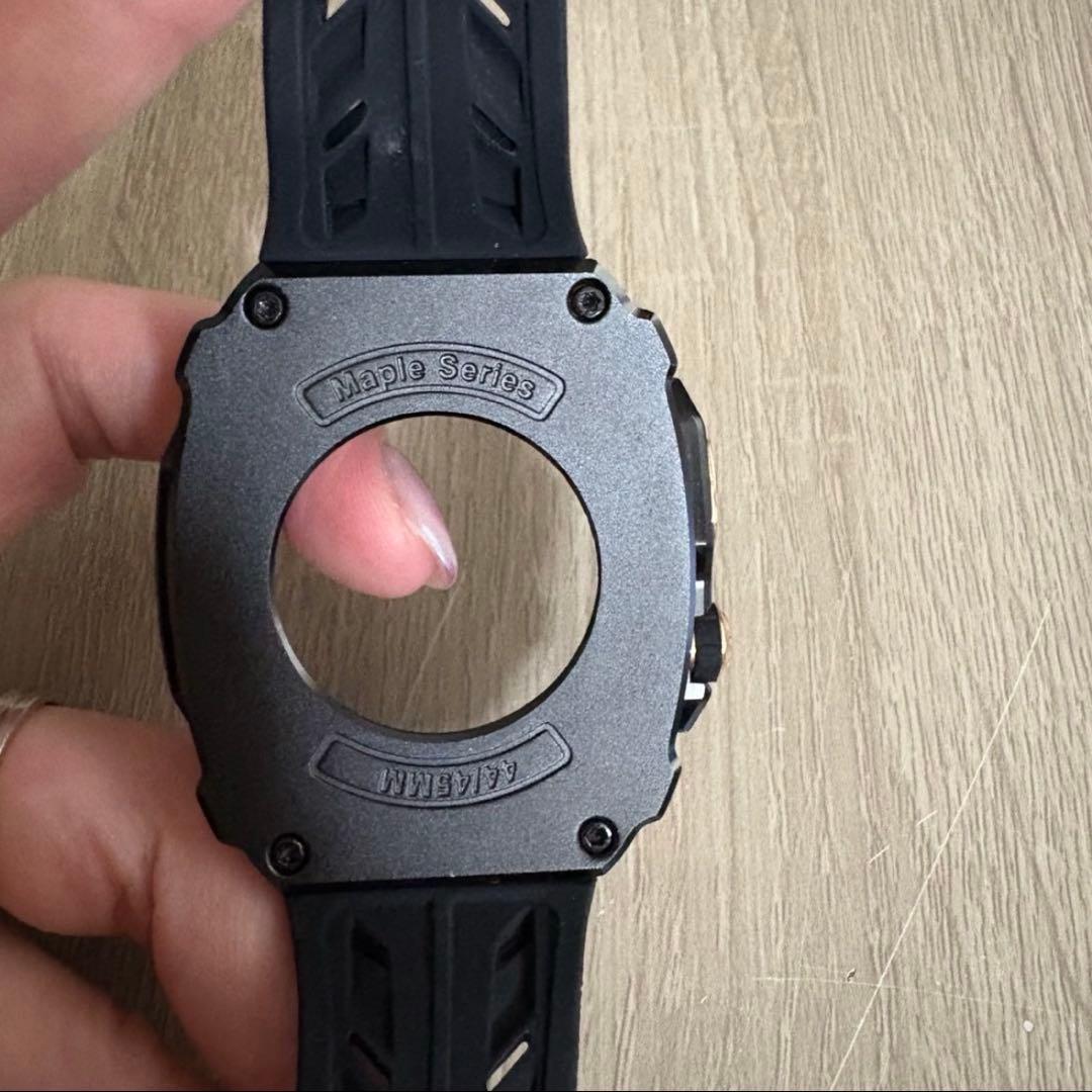 残り1点⭐️高級メタルケースAppleWatch9 8 7 45mm 44mm