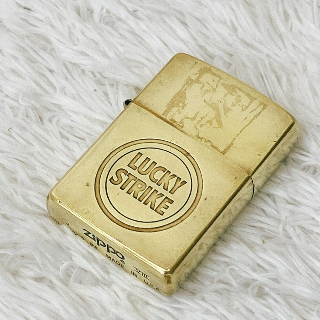 ZIPPO ラッキーストライク オイルライター ヴィンテージ 喫煙具