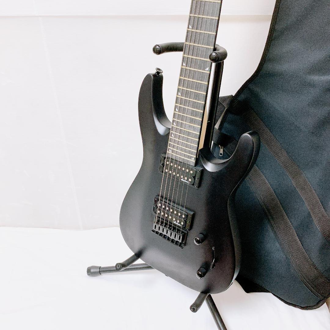 美品 Jackson ジャクソン JS22-7 7弦ギター エレキギター 黒