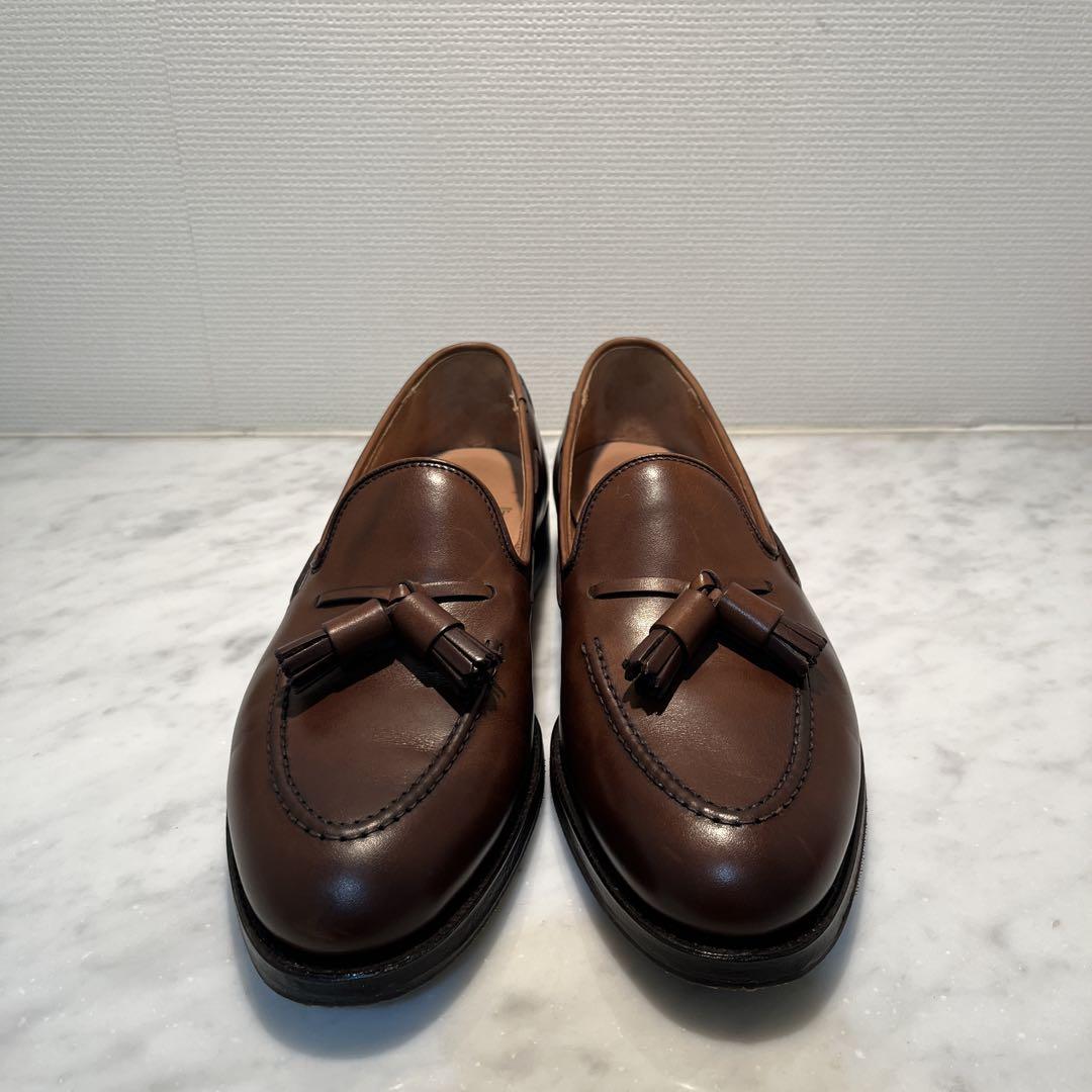 美品クロケット&ジョーンズ　CAVENDISH3 キャベンディッシュ3 カーフ6