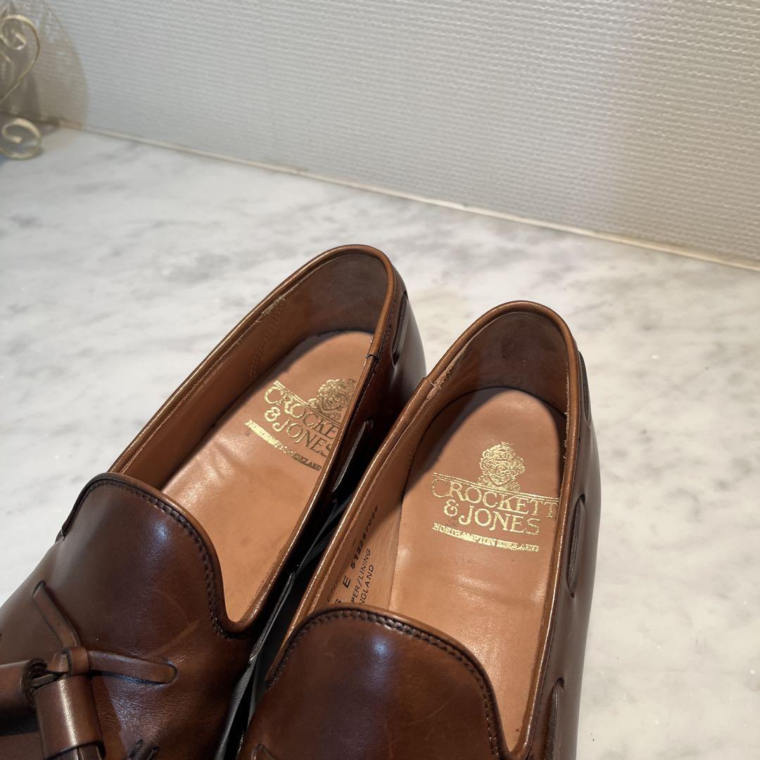 美品クロケット&ジョーンズ　CAVENDISH3 キャベンディッシュ3 カーフ6