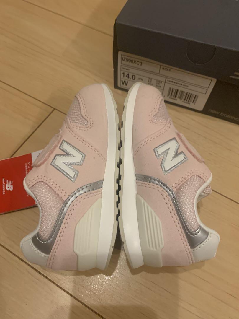 【新品未使用】ニューバランス 996 ピンク　14.0センチ