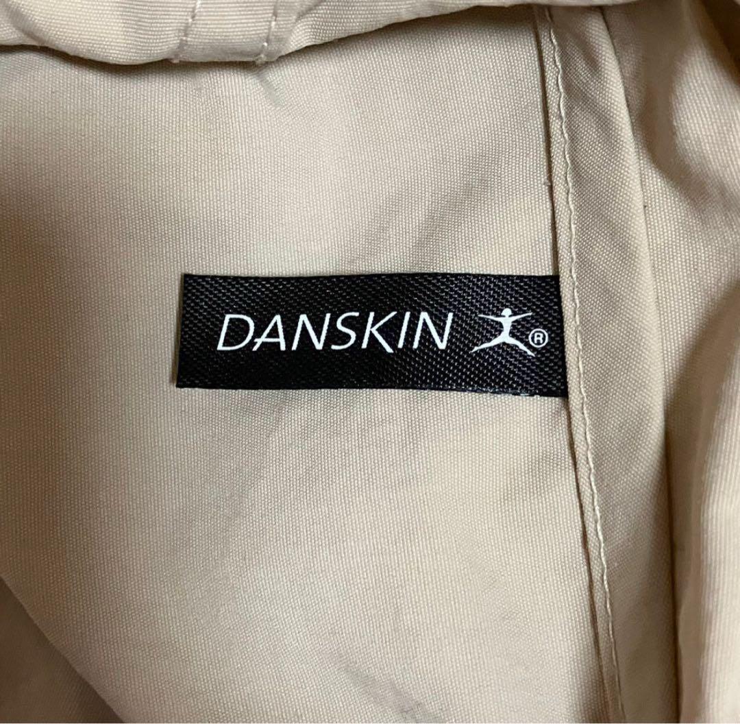 DANSKIN ダンスキン ロンゴコート薄手 撥水加工 フード ベージュ M