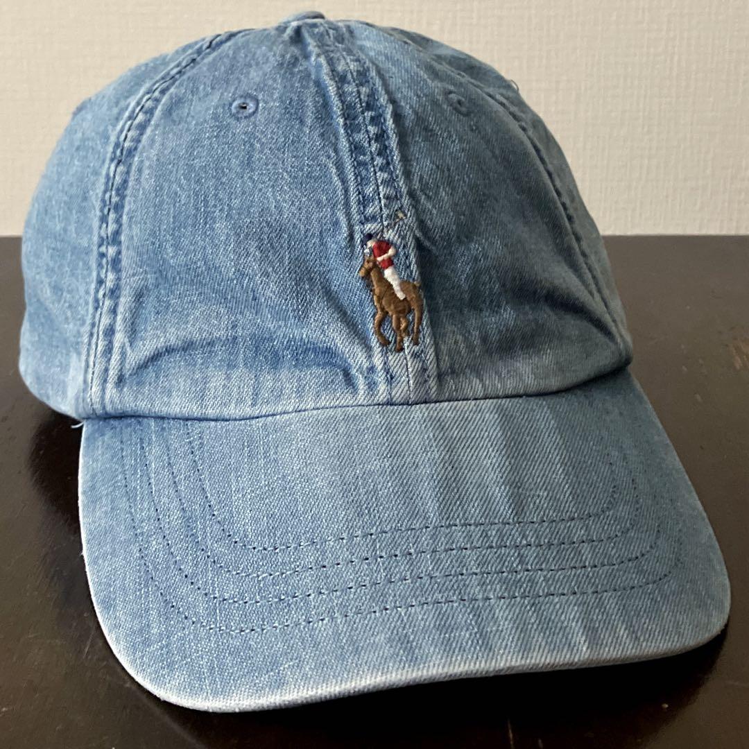 雰囲気◎Ralph Lauren デニムキャップ