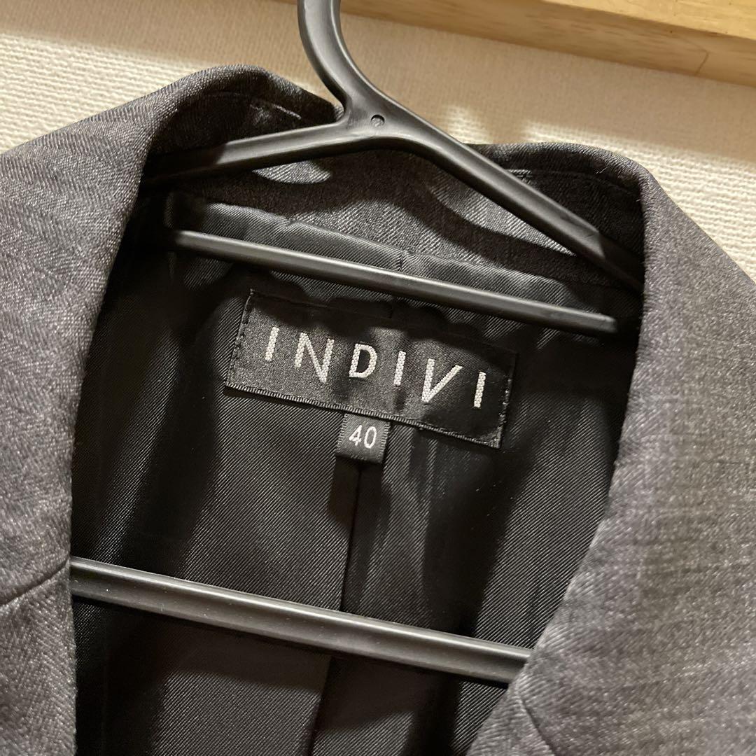 INDIVI リクルート パンツスーツセット