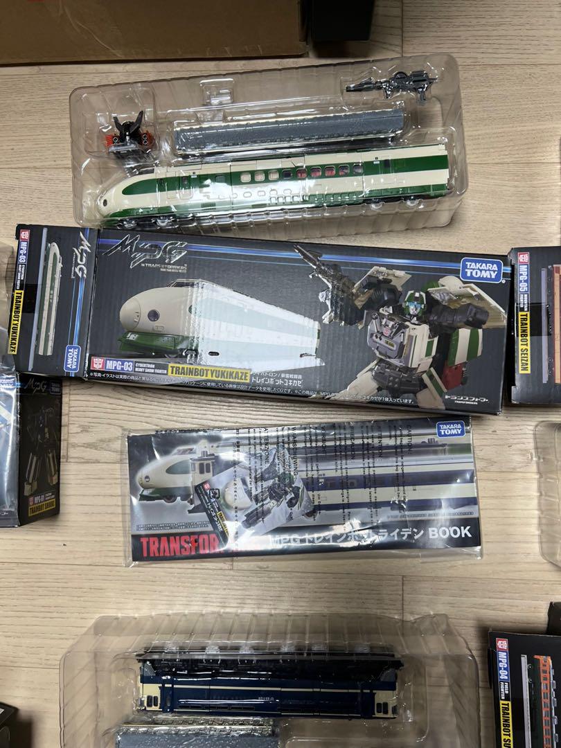 タカラトミー MPG トレインボット 6体セット