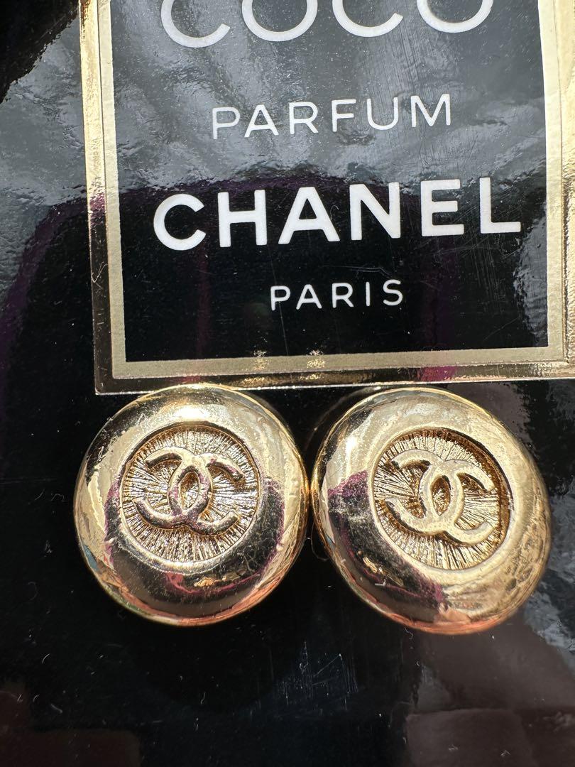 【極美品】【希少】　CHANELヴィンテージ　CoCoボタン 刻印有
