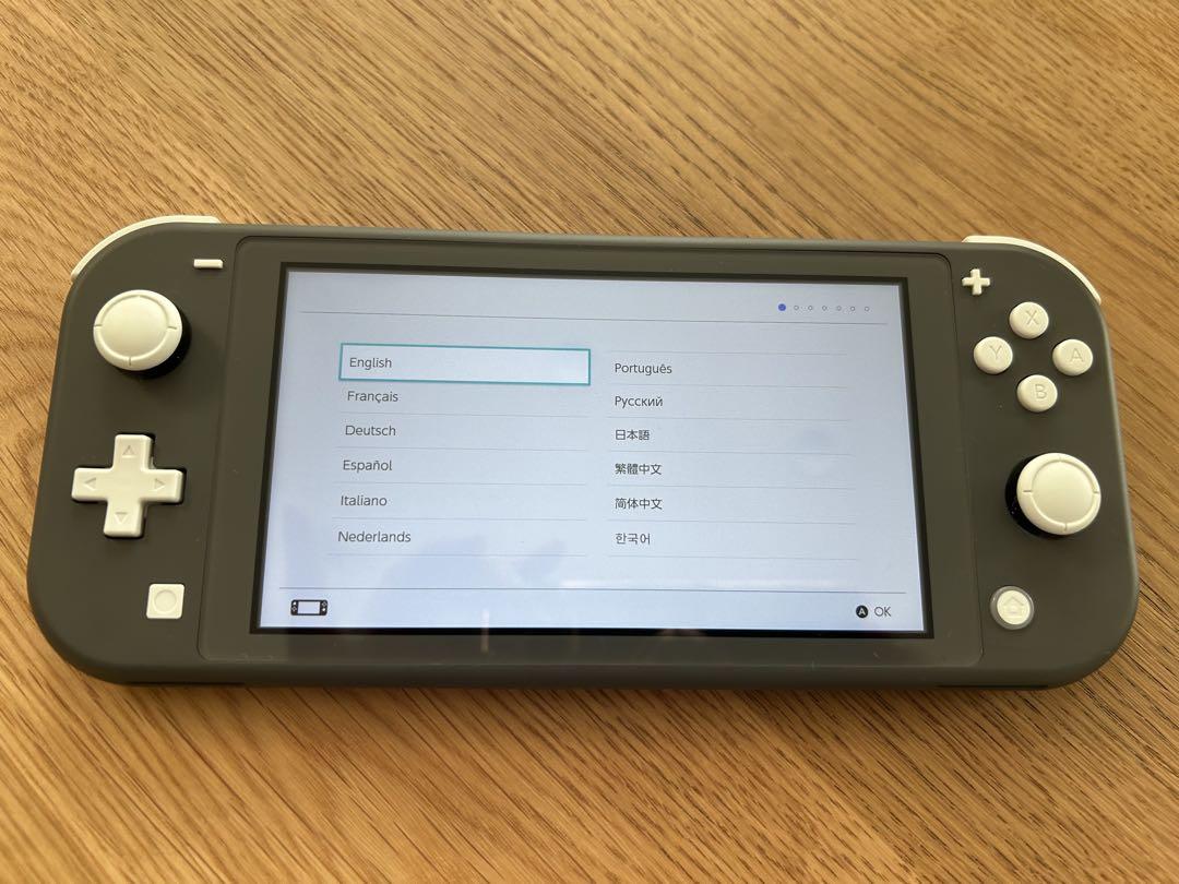 Nintendo Switch Lite グレー 本体　充電器付き Nintendo Switch Lite グレー 本体 充電器付き｜Yahoo!フリマ