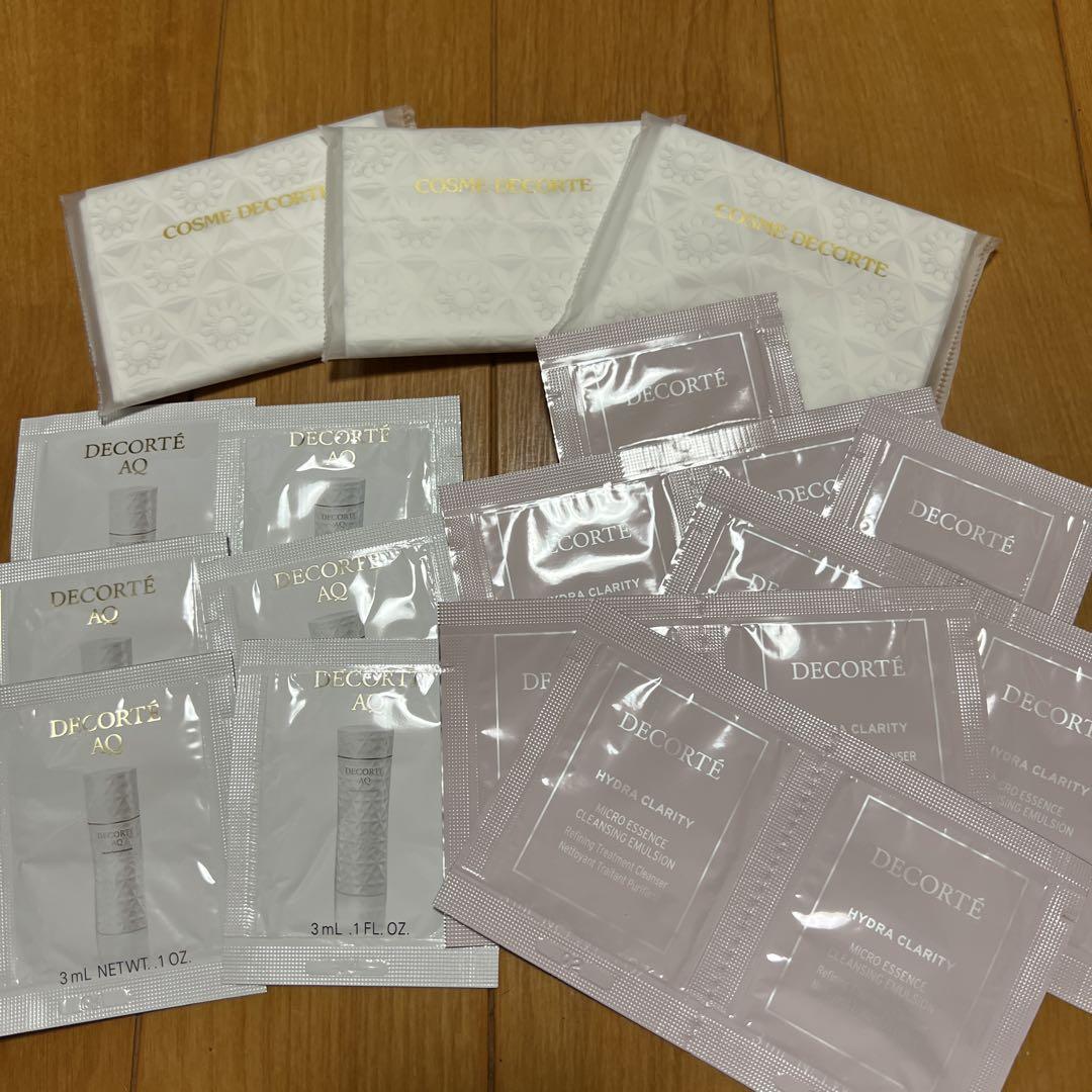 DECORTÉ AQ トライアルセット 6点 楽天市場】【26日01:59までエントリーでP5倍】【種類選べる 旅行