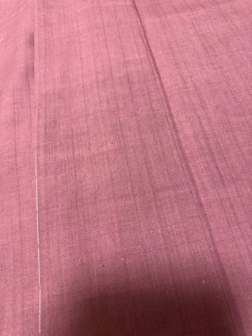 【最高峰新品】名家「奥順謹製」重要無形文化財 本場結城紬「結」梅鼠色 トール寸