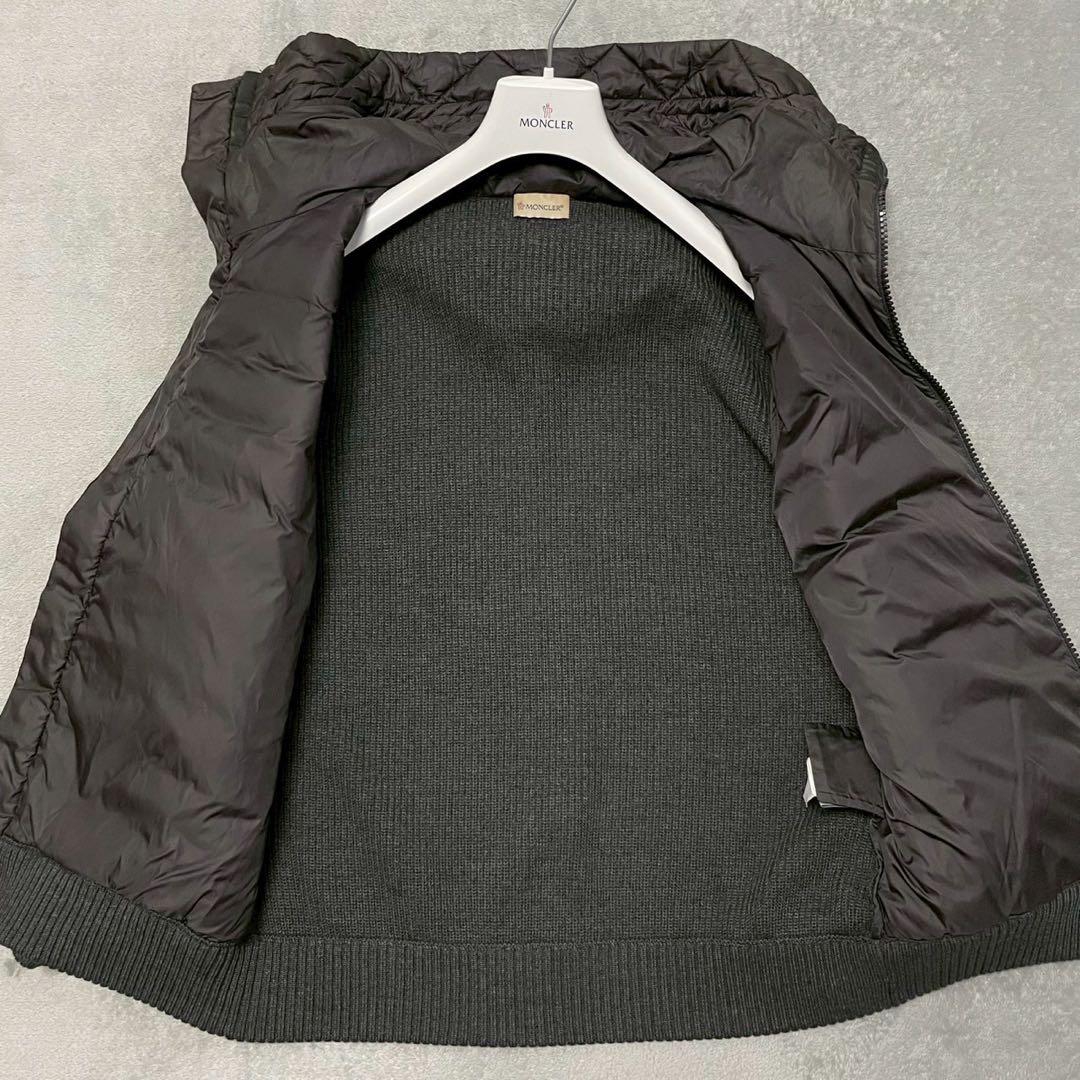 【極美品】モンクレール マグリア ハイブリッドダウンニット 極美品】モンクレール マグリア ハイブリッドダウンニット