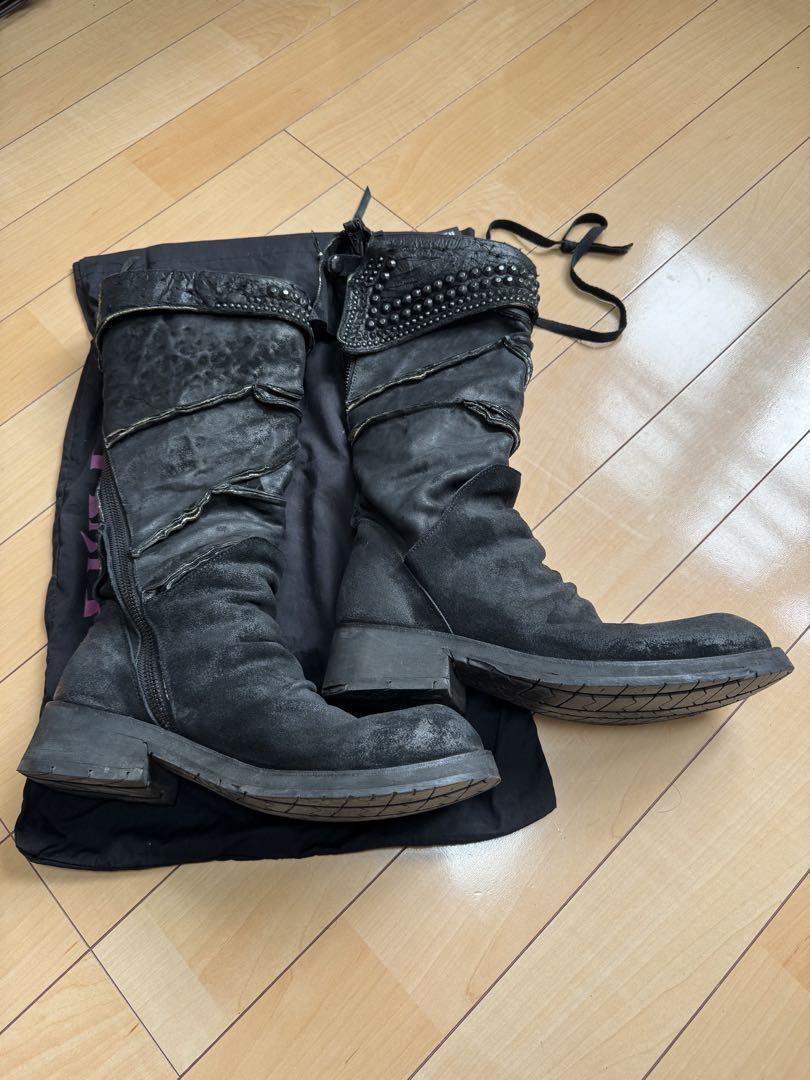 靴 kmrii 1401-BO01 Crush Jet Boots 07