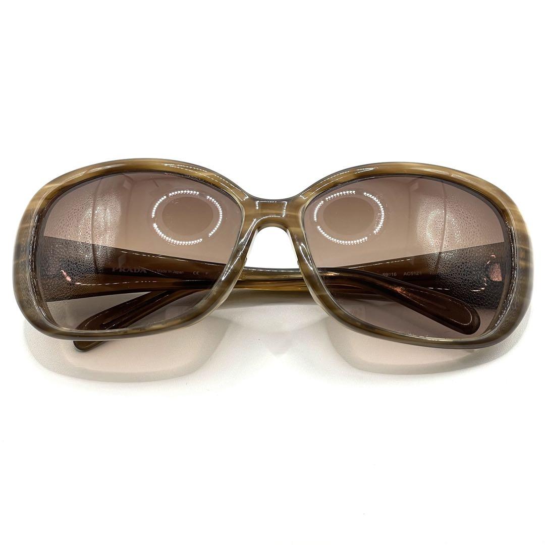 PRADA プラダ サングラス オーバル レディース