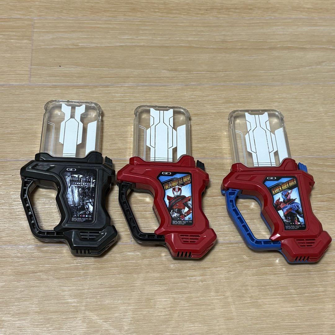 仮面ライダーエグゼイド ガシャット ３個セット