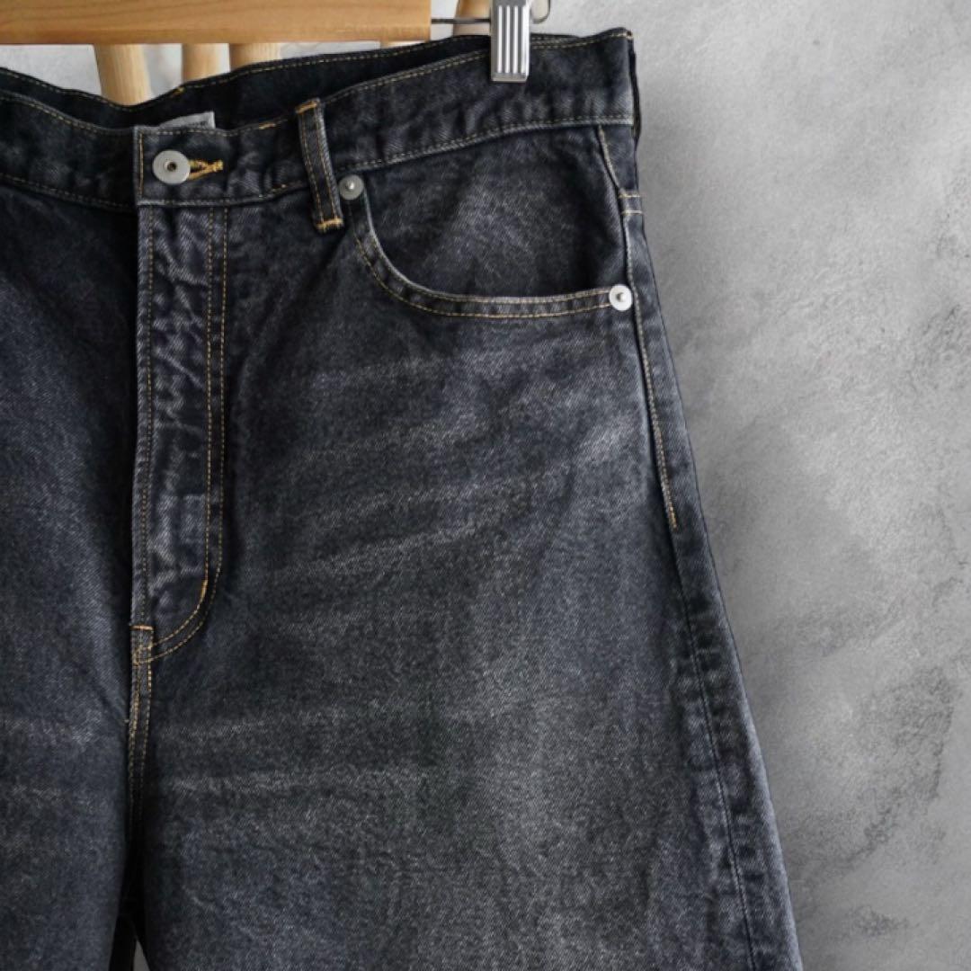 【極美品】INSCRIRE アンスクリア デニム バギー ショートパンツ 35 【極美品】INSCRIRE アンスクリア デニム バギー ショートパンツ 35