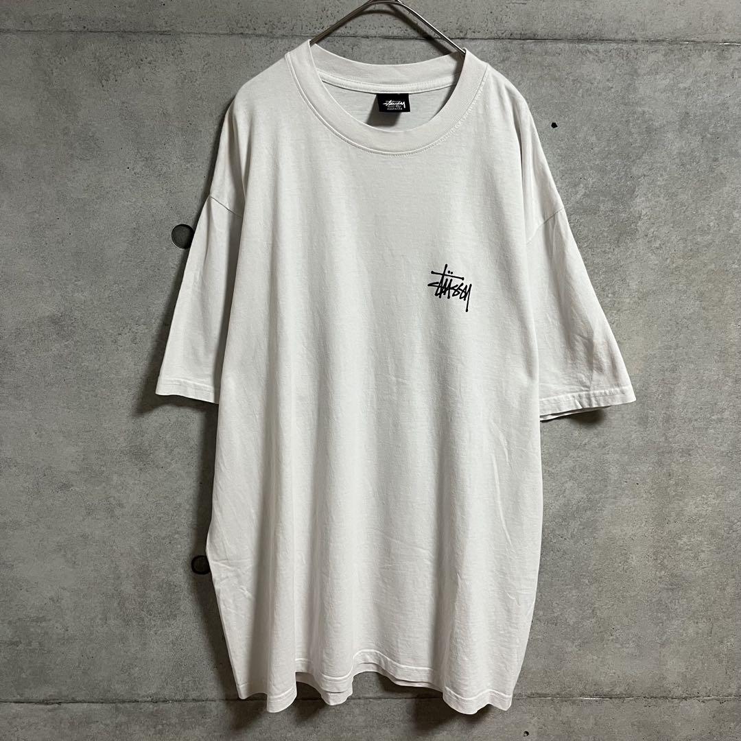 【USA製】80s OLDSTTUSY 復刻 スカル プリント Tシャツ 白 USA製】80s OLDSTTUSY 復刻 スカル プリント Tシャツ 白 - メルカリ