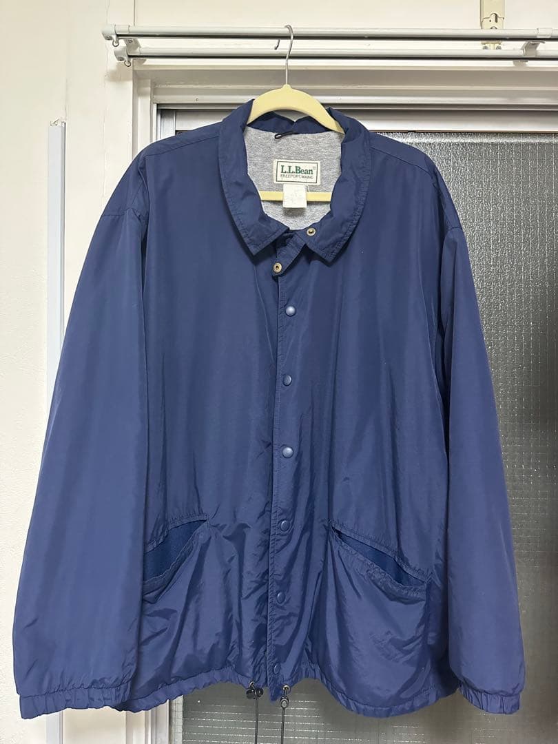 L.L.Bean コーチジャケット ネイビー 80sL L.L.Bean
