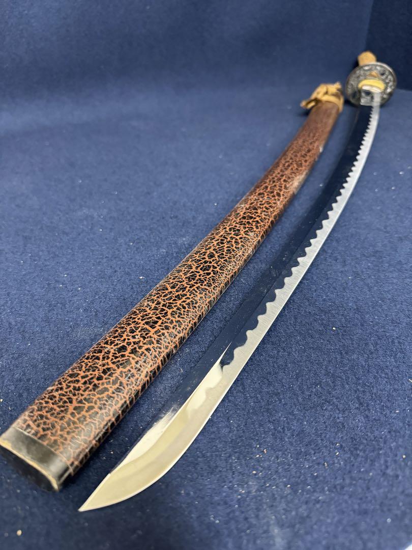 ② 模造刀 模擬刀 大刀 全長約103cm刃渡約71cm 重さ約