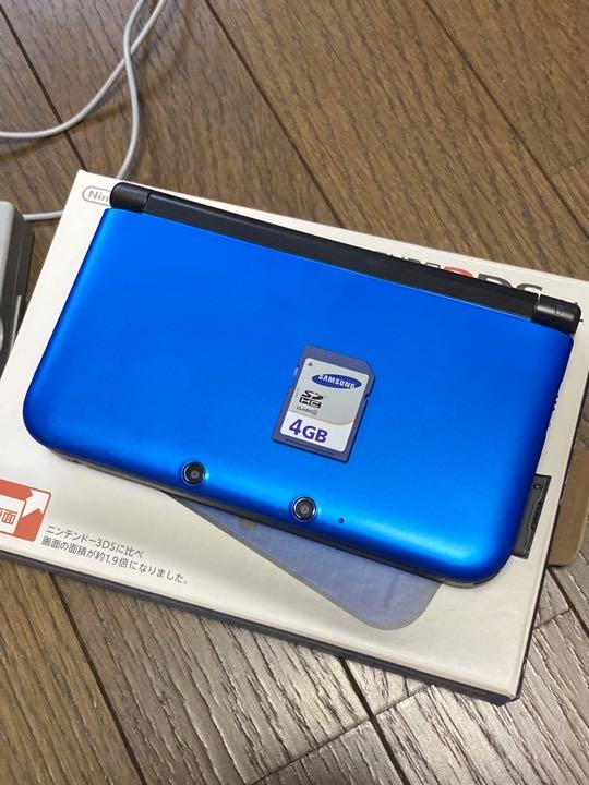 ニンテンドー3DS LL ブルー×ブラック