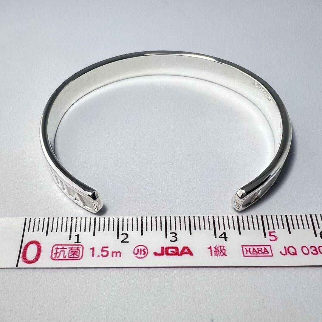 ティファニー　アトラスカフバングルブレスレット　Mサイズ　シルバー925