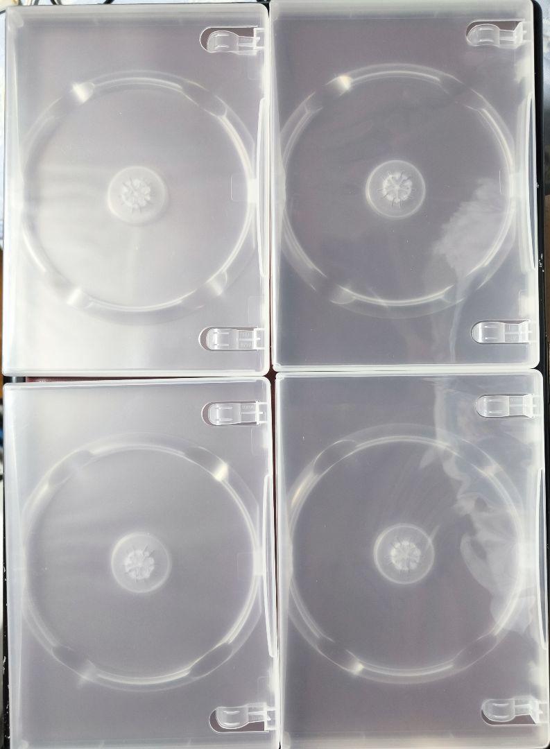DVD空ケース 半透明と白の最終セット シングルタイプ 合計200枚 送料込み SANWA SUPPLY 不織布ケース DVDケース CDケース 500枚セット