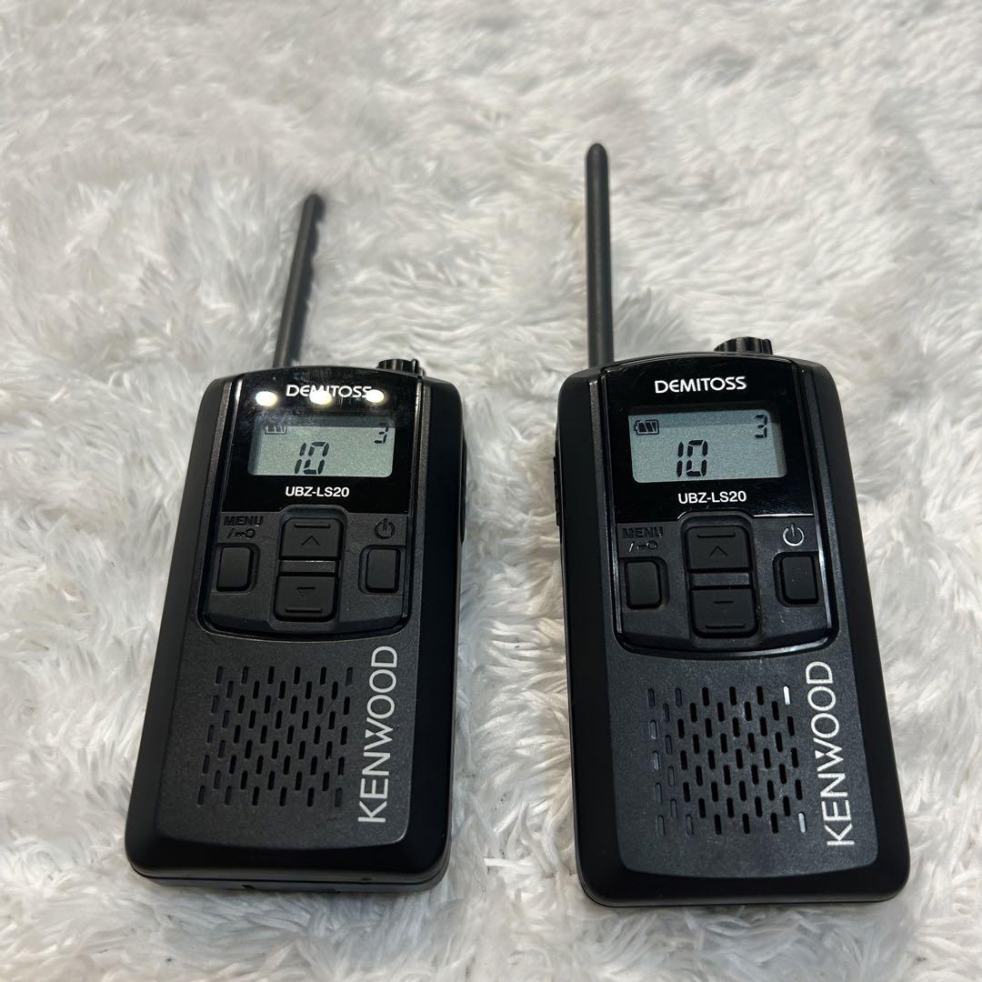 楽天市場】インカム 【 UBZ-LS20 2台セット 】 ケンウッド
