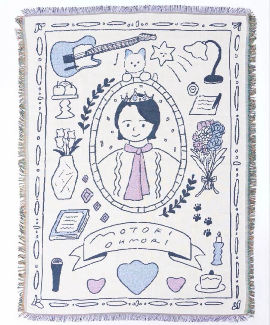 ミセスグリーンアップルFC限定大森元貴　バースデーグッズ　2025 マルチクロス