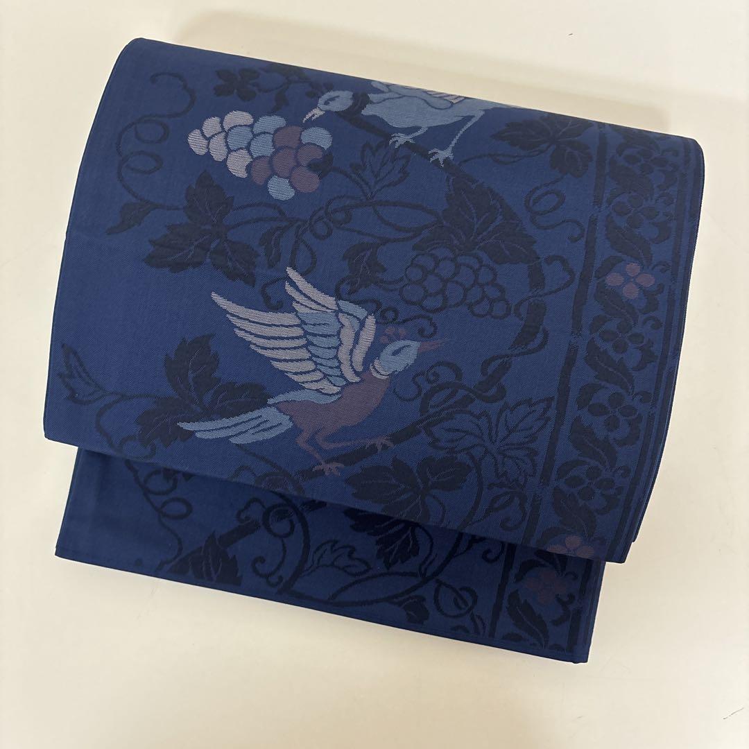 定番のお歳暮 京袋帯 美保姿 花鳥図 正絹 名古屋帯 k-8661 メルカリ - 着物・浴衣