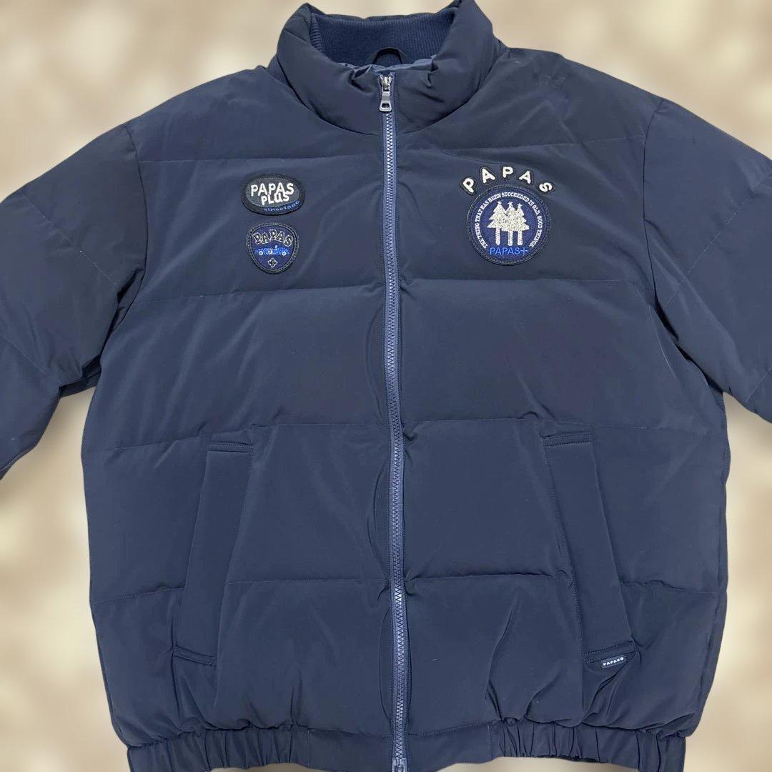 ホワイトダウンジャケットL