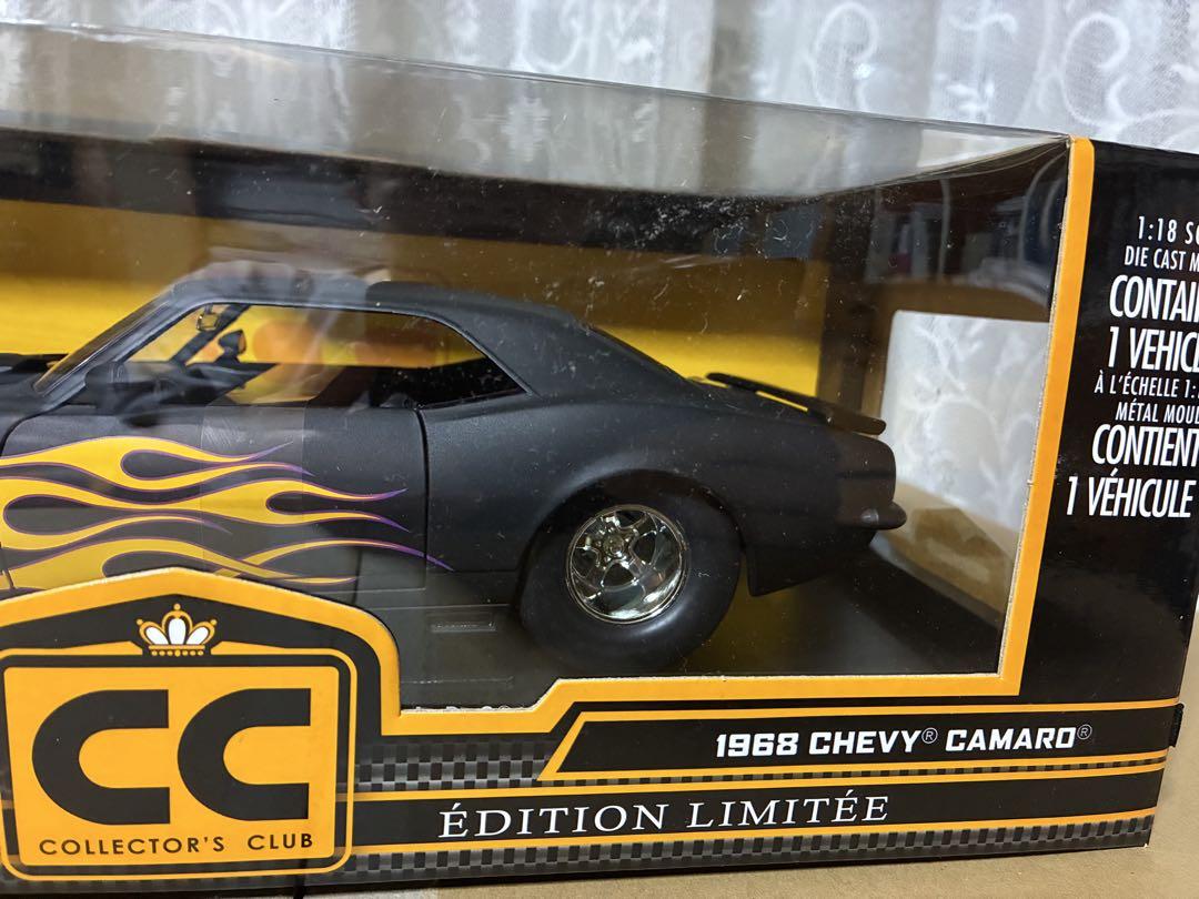 1968 CHEVY CAMARO 限定版 ミニカー 1:18