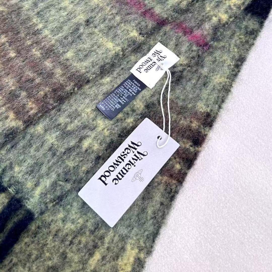 Vivienne Westwood グリーン系 マフラー Vivienne Westwood グリーン系 マフラー