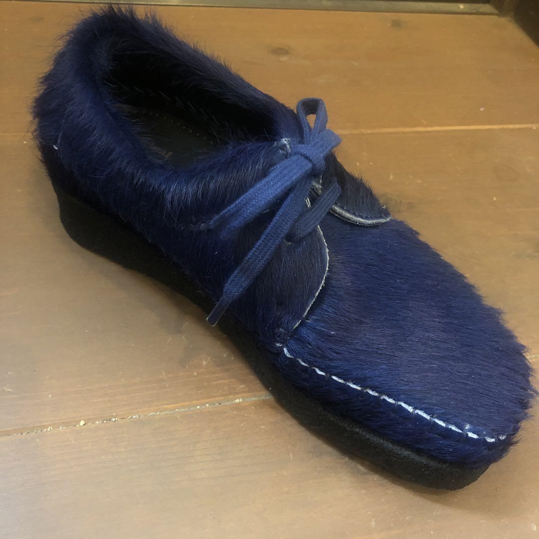 Padmore&Bames NAVYハラコWILLOW