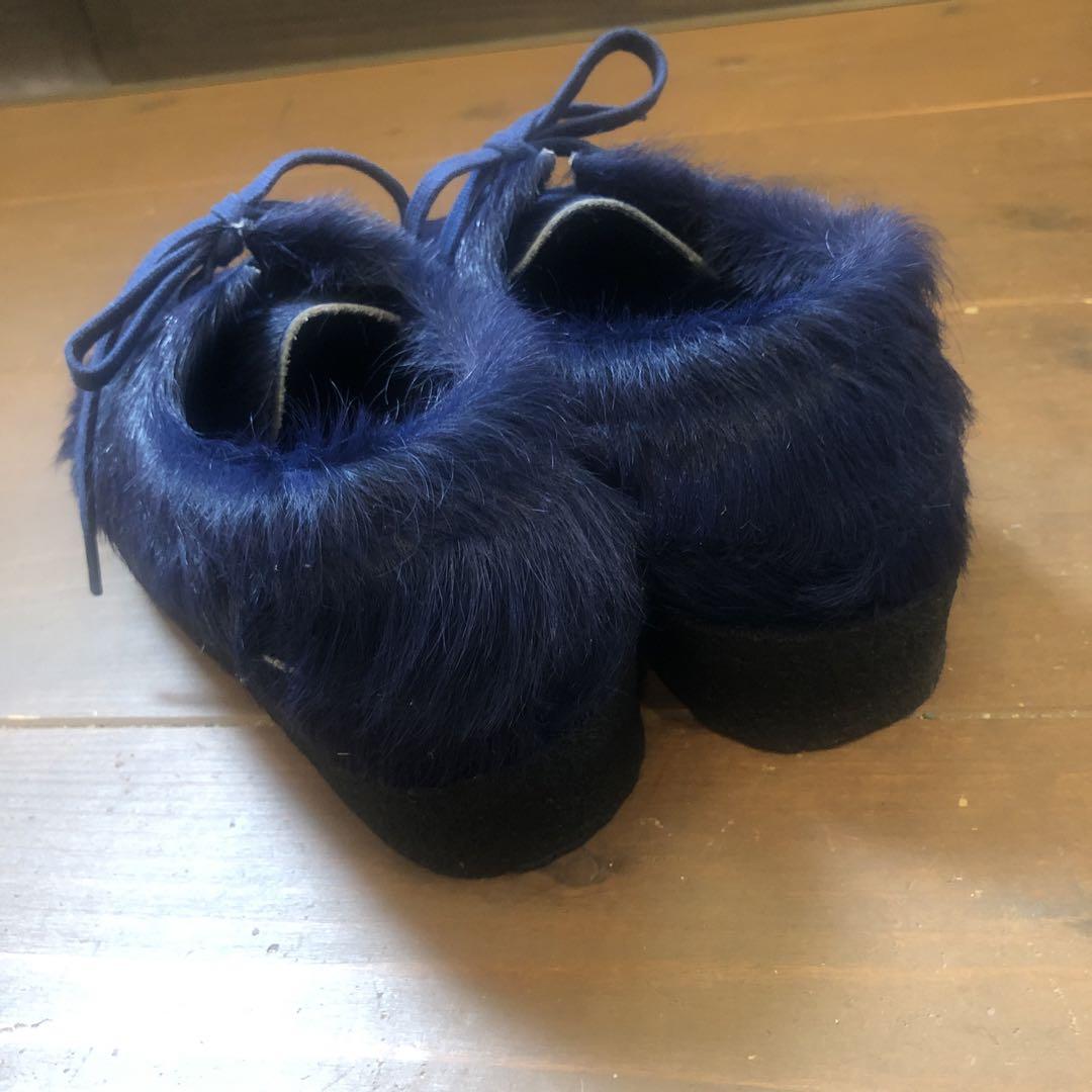 Padmore&Bames NAVYハラコWILLOW