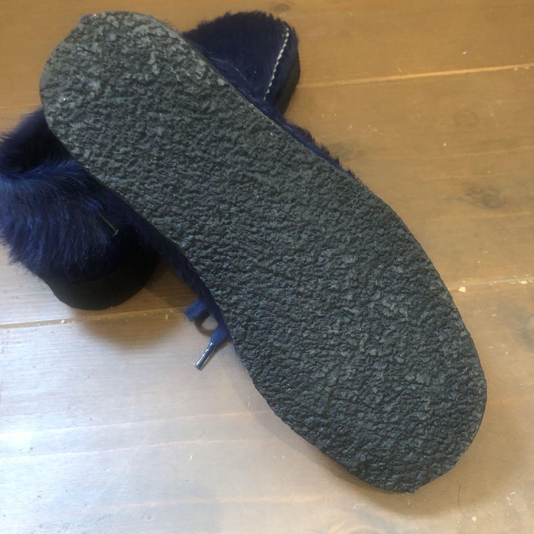 Padmore&Bames NAVYハラコWILLOW
