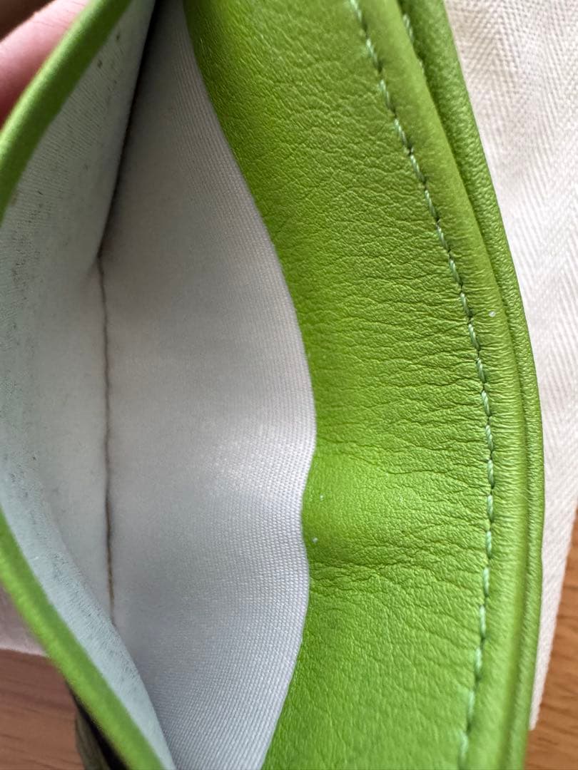 限定　LOEWE トトロ　ジブリコラボ　カードケース グリーン