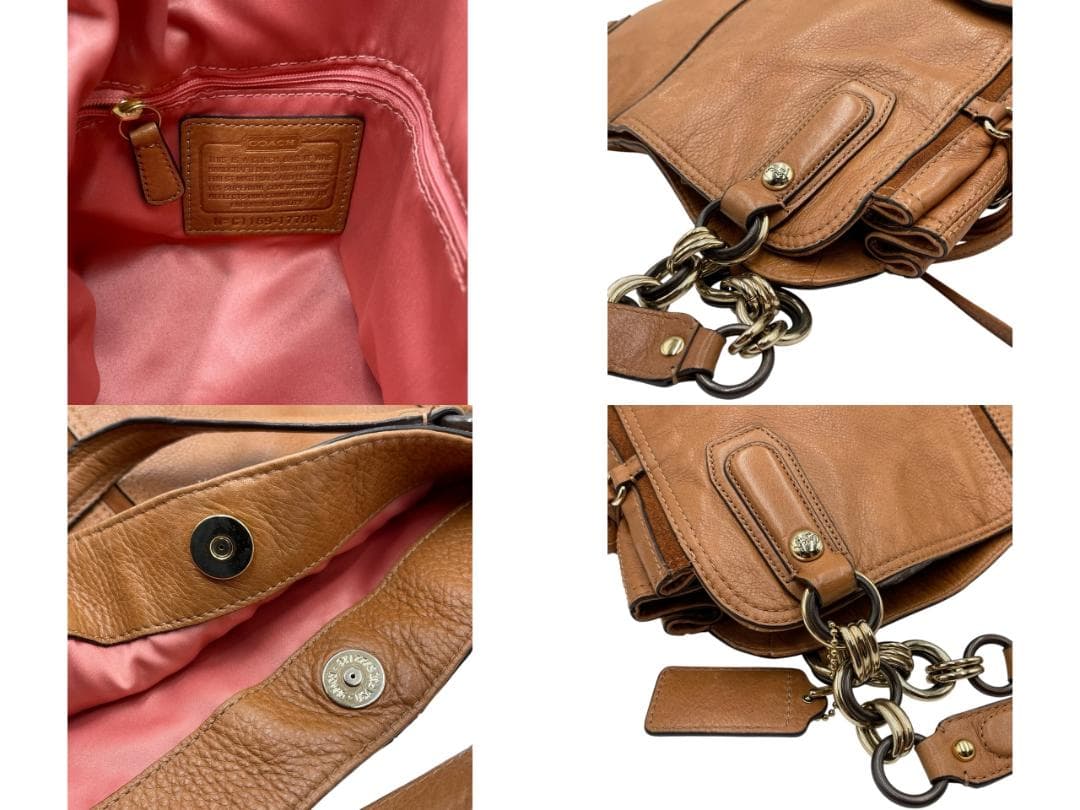 COACH/コーチ 17786 チェルシー フラッグシップ レザー トートバッグ