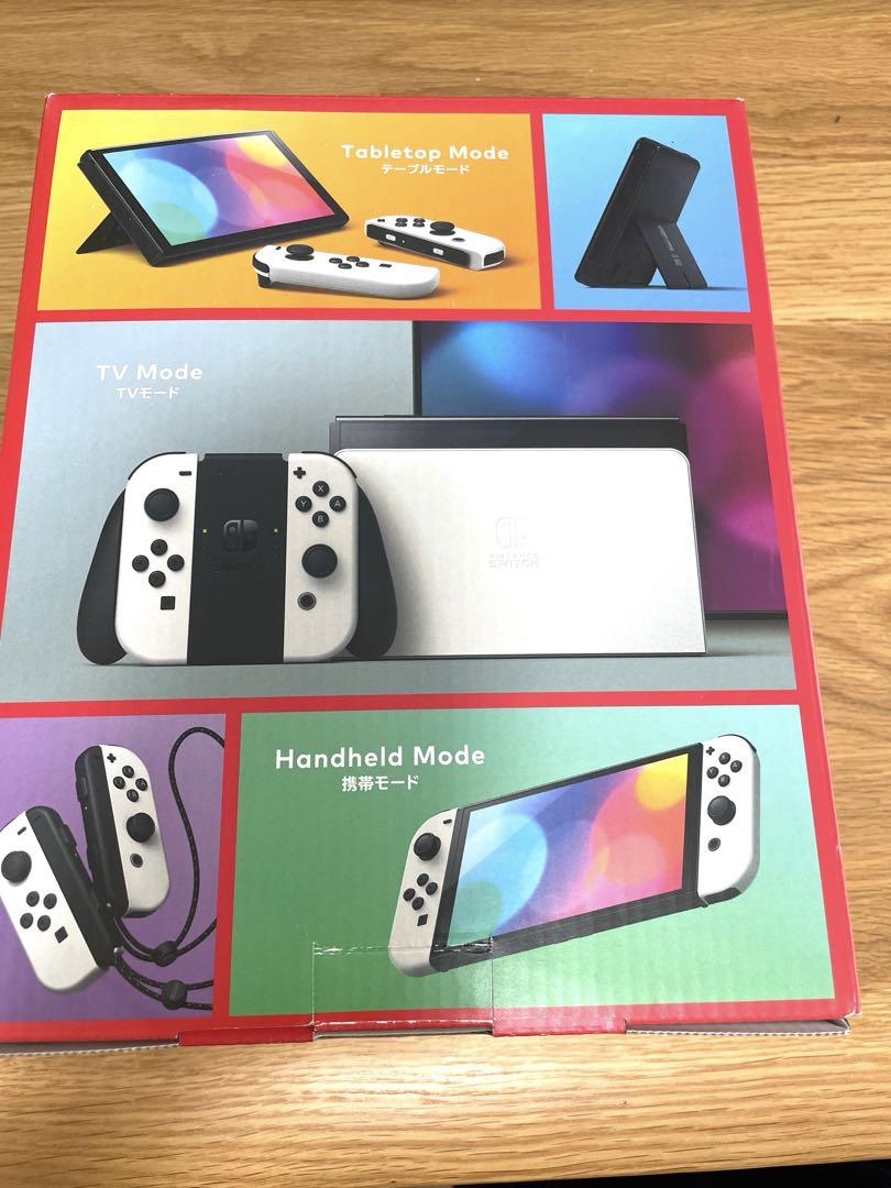 美品！　Switch有機EL  JCホワイト　スポーツ　付き