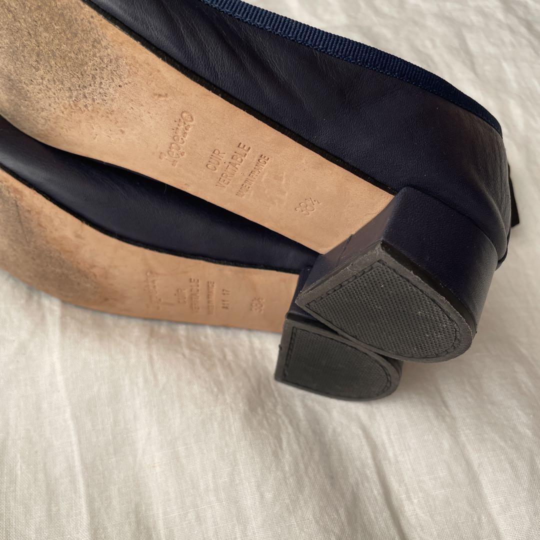 美品Repetto バレエシューズ フラットシューズ 38.5 v511ve
