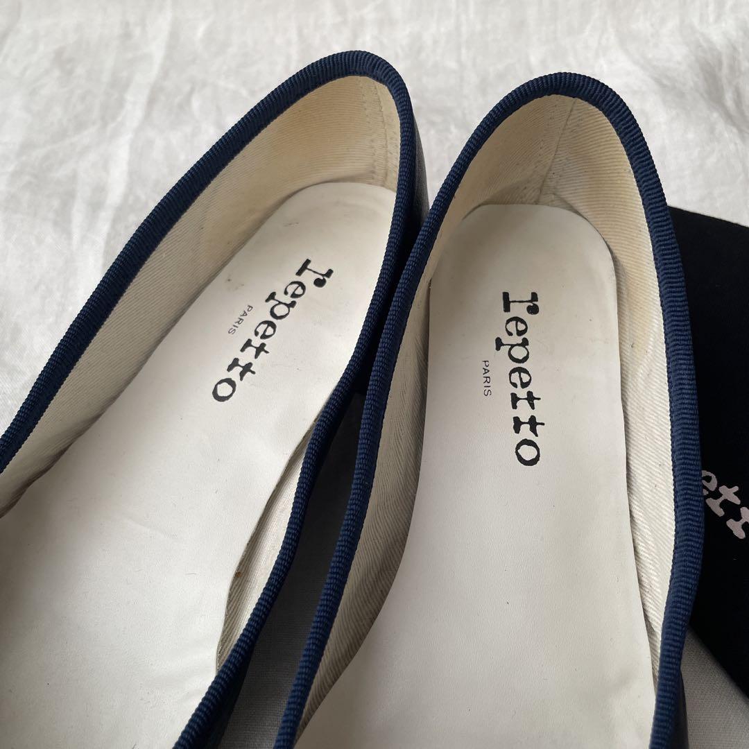 美品Repetto バレエシューズ フラットシューズ 38.5 v511ve