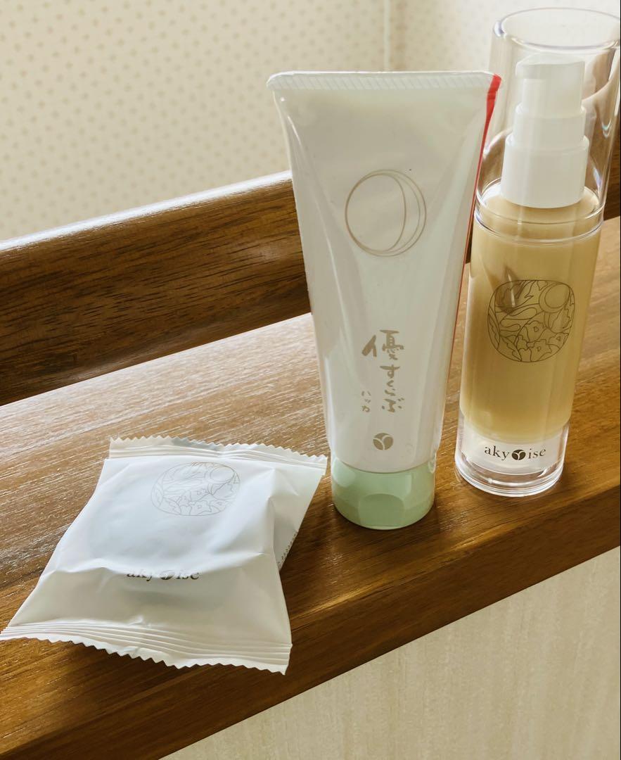 akyrise 基本3点セット　小 人気の あきゅらいず 基本のセレクト小3点セット 洗顔料 - 洗顔料