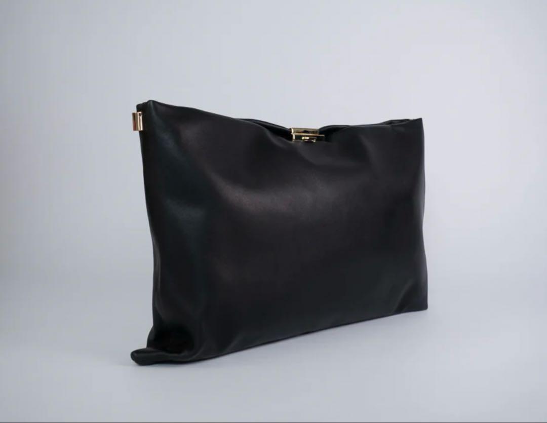 【美品】《PUNTI. / プンティ》GRAFT-TOTE ブラック